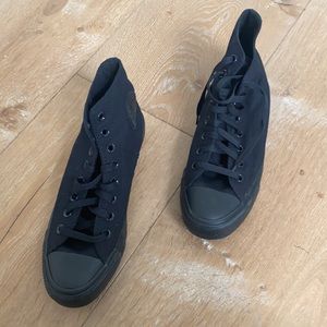 Brand New Never Worn Black Converse